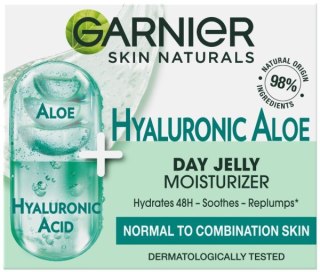 GARNIER GARNIER Skin Naturals Hyaluronic Aloe Jelly Lekki Krem-Żel nawilżający do twarzy 50 ml