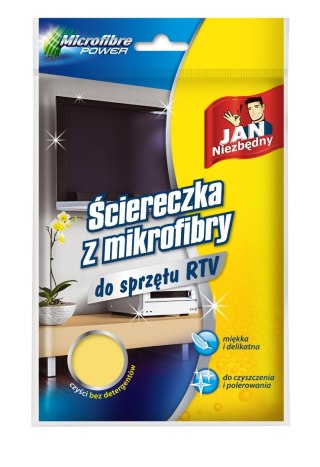 JAN N. GROSIK Sarantis Jan Niezbędny Ściereczka z mikrofibry do sprzętu RTV 1szt