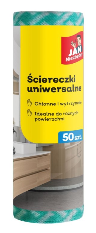 JAN N. GROSIK Sarantis Jan Niezbędny Ściereczki na rolce kolorowe 50szt