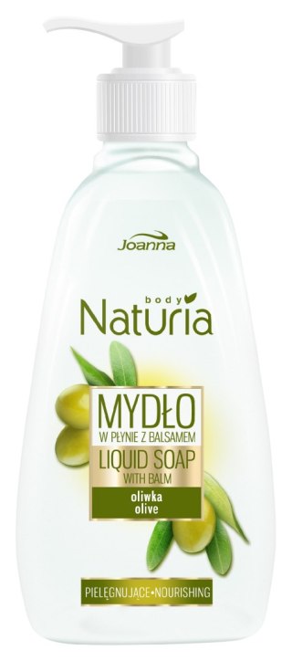 JOANNA JOANNA Naturia Body Mydło w płynie z balsamem Oliwka 500 ml