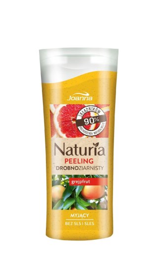JOANNA JOANNA Naturia Peeling drobnoziarnisty do ciała Grejpfrut 100 g