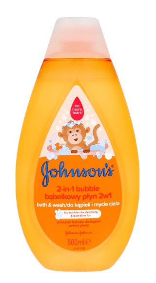 JOHNSON Johnson`s Baby Bubble Bąbelkowy Płyn do kąpieli 2w1 dla dzieci 500ml
