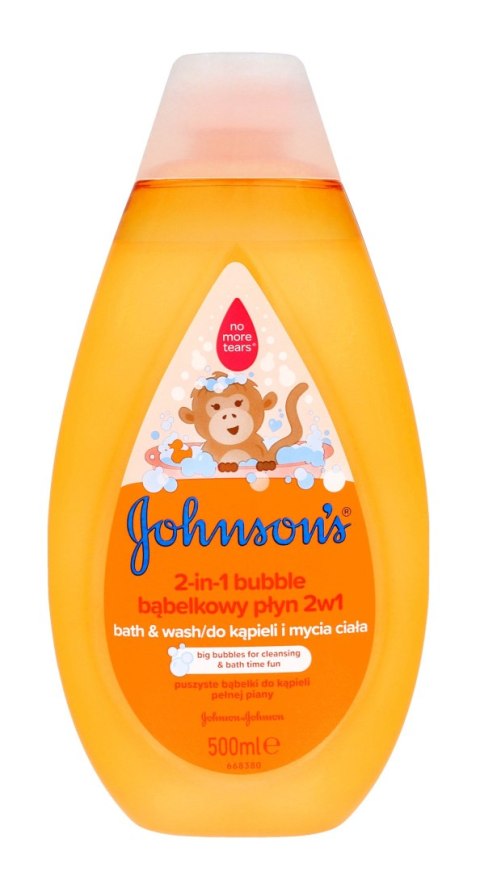 JOHNSON Johnson`s Baby Bubble Bąbelkowy Płyn do kąpieli 2w1 dla dzieci 500ml