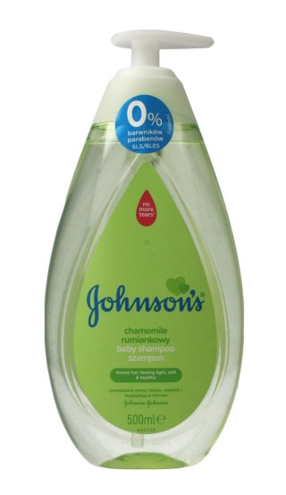 JOHNSON Johnson`s Baby Chamomile Szampon rumiankowy dla dzieci 500ml