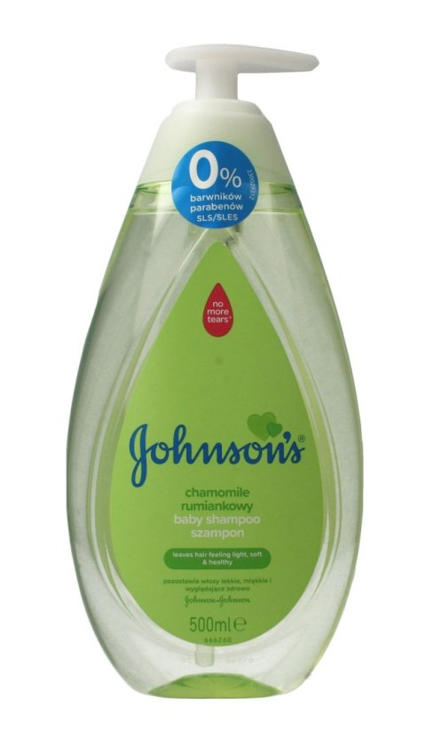 JOHNSON Johnson`s Baby Chamomile Szampon rumiankowy dla dzieci 500ml