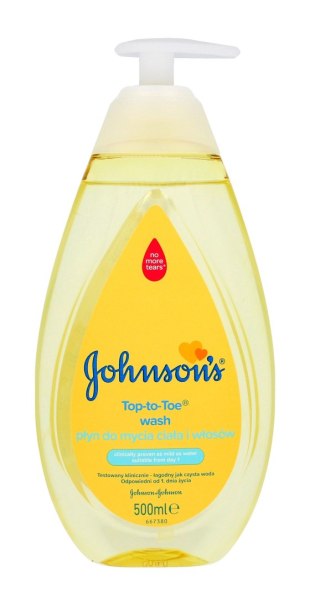 JOHNSON Johnson`s Baby Top-To-Toe Płyn do mycia ciała i włosów dla dzieci 500ml