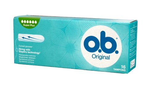 JOHNSON O.B. Original Super Plus Tampony 1op.-16 szt