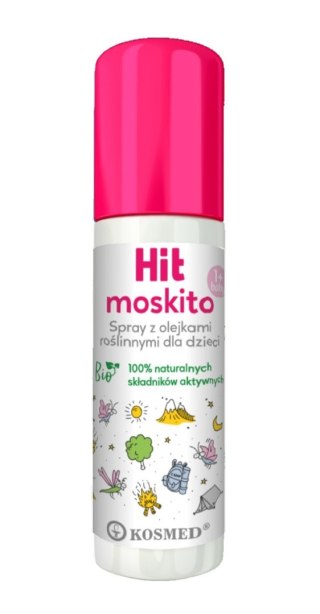KOSMED Kosmed Hit Kids Spray odstraszający na komary,kleszcze i meszki dla dzieci 100ml