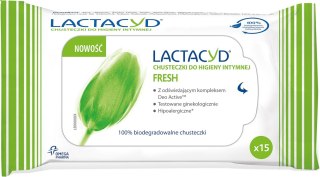 LACTACYD LACTACYD Fresh Chusteczki do higieny intymnej 1 op. - 15 szt.