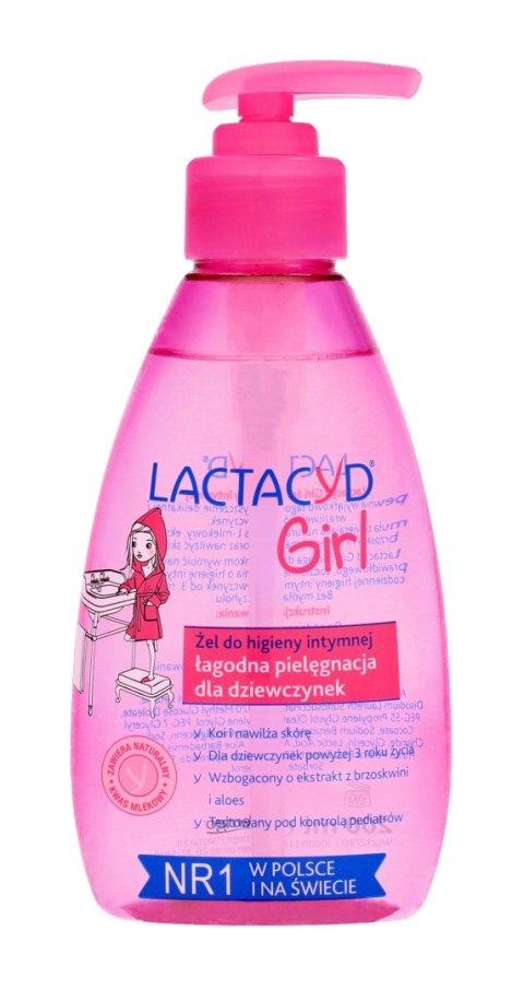 LACTACYD LACTACYD Girl Żel do higieny intymnej dla dziewczynek 200 ml