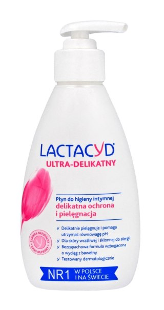 LACTACYD LACTACYD Ultra-delikatny Emulsja do higieny intymnej z pompką 200 ml