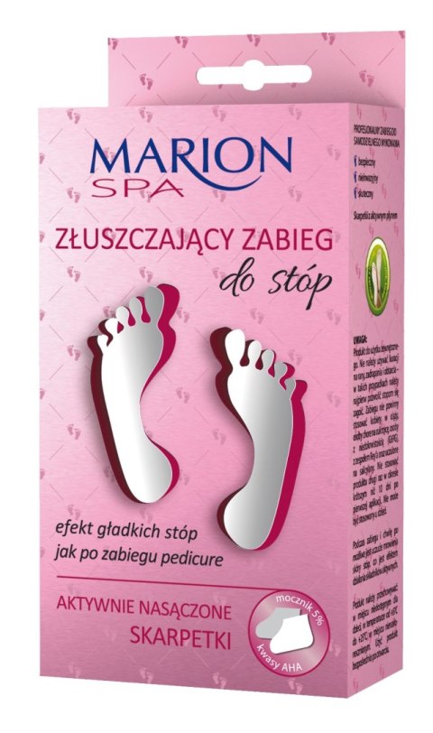 MARION MARION Spa Złuszczający zabieg do stóp 2 x 20 ml