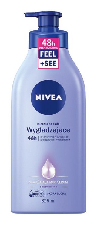 NIVEA NIVEA Body Milk Wygładzające mleczko do ciała z pompką 625 ml