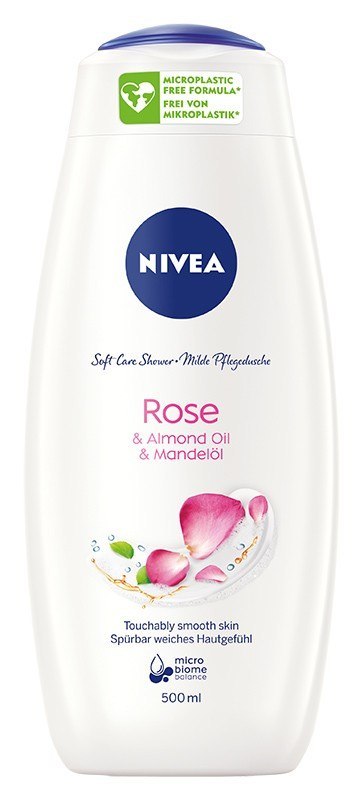 NIVEA NIVEA Care Shower Pielęgnujący żel pod prysznic Rose & Almond oil 500 ml