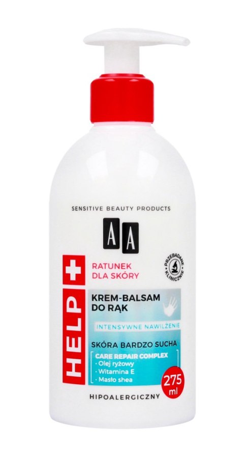 OCEANIC AA HELP Krem-balsam do rąk odżywczo-nawilżający XXL 275ml