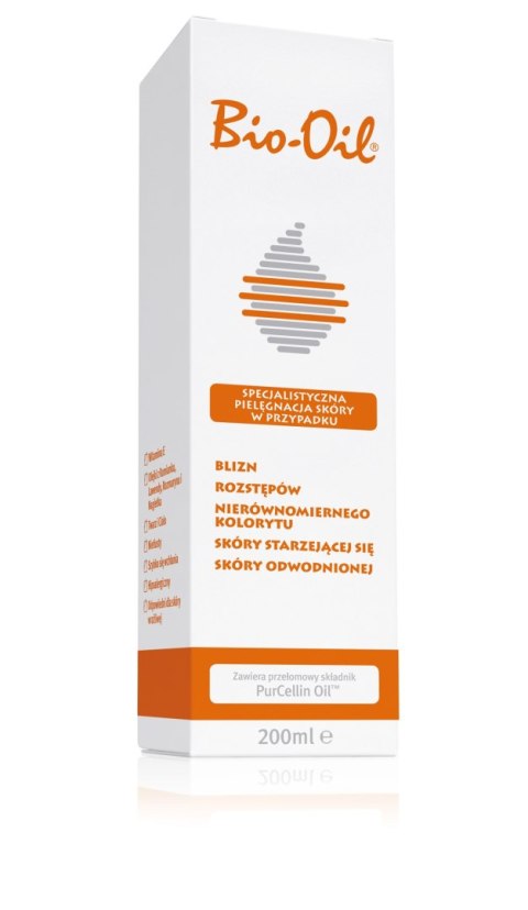 ORKLA Bio-Oil Specjalistyczny olejek do pięlęgnacji ciała na blizny i rozstępyy 200 ml