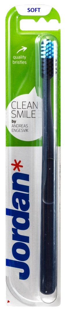 ORKLA Jordan Szczoteczka do zębów Clean Smile soft 1szt mix kolorów