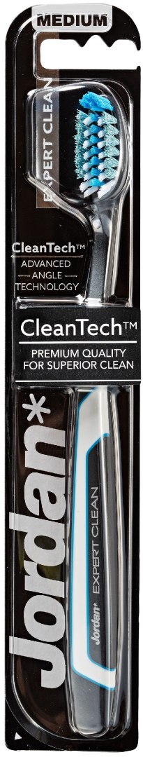 ORKLA Jordan Szczoteczka do zębów Expert Clean medium - mix kolorów 1szt