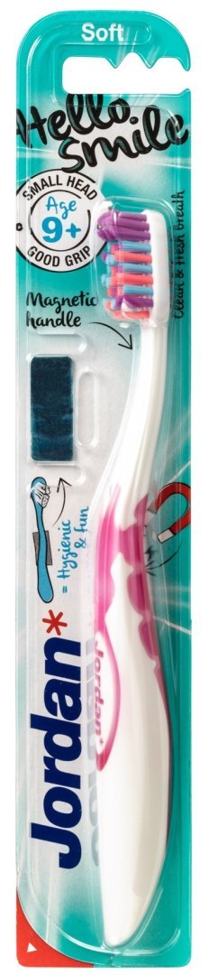 ORKLA Jordan Szczoteczka do zębów Hello Smile 1szt - mix kolorów