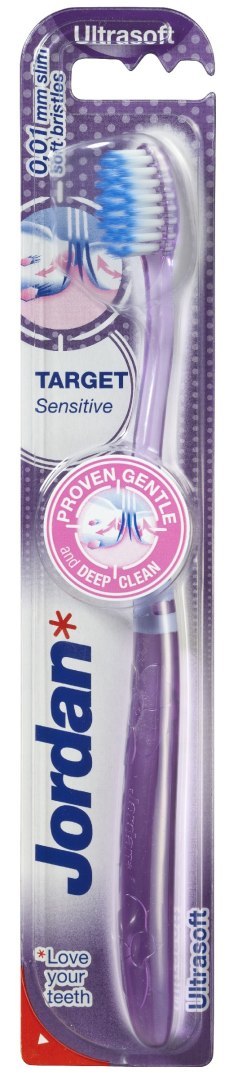 ORKLA Jordan Szczoteczka do zębów Target Sensitive ultra soft 1szt - mix kolorów