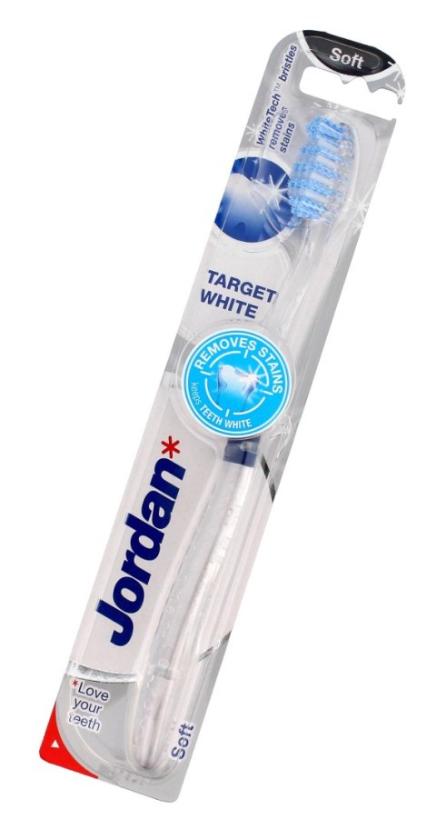 ORKLA Jordan Szczoteczka do zębów Target White soft - mix kolorów 1szt