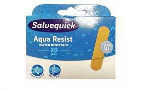 ORKLA Salvequick Plastry Aqua Resist wodoodporne 1op-20szt
