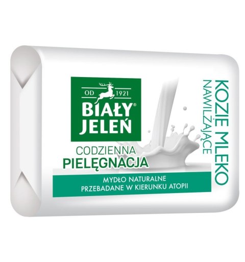 POLLENA Biały Jeleń Codzienna Pielęgnacja Mydło hipoalergiczne Kozie Mleko 100g