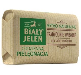 POLLENA Biały Jeleń Codzienna Pielęgnacja Mydło naturalne tradycyjnie warzone w kostce obwoluta 100g