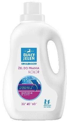 POLLENA Biały Jeleń Hipoalergiczny żel do prania - kolor 1.5L