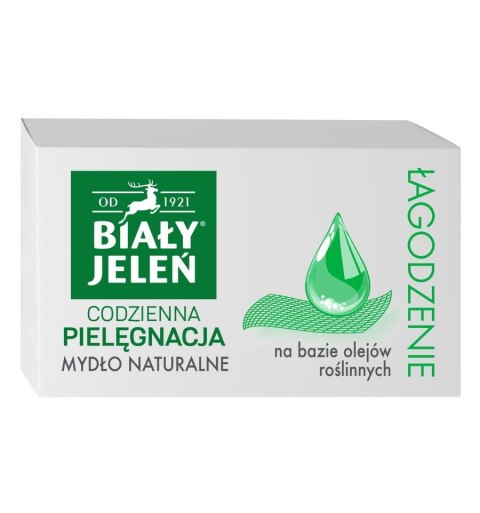 POLLENA Biały Jeleń Mydło hipoalergiczne naturalne mydło Łagodzenie 85g