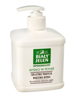 POLLENA Biały Jeleń Mydło hipoalergiczne w płynie z pompką 500 ml