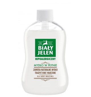 POLLENA Biały Jeleń Mydło hipoalergiczne w płynie zapas 500ml