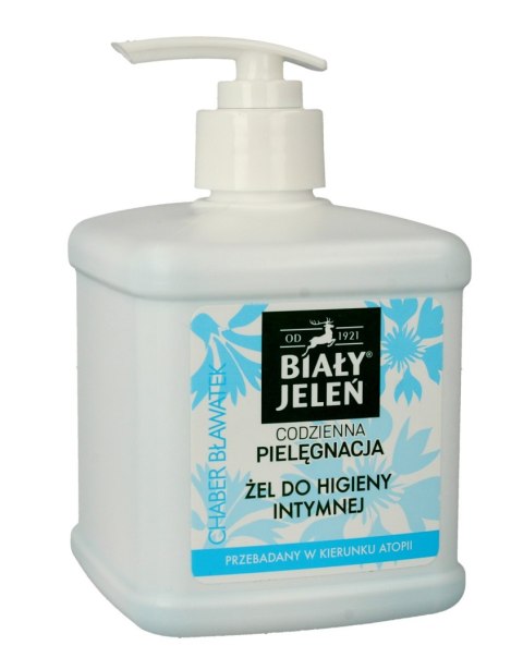 POLLENA Biały Jeleń Żel do higieny intymnej hipoalergiczny Chaber Bławatek 500ml