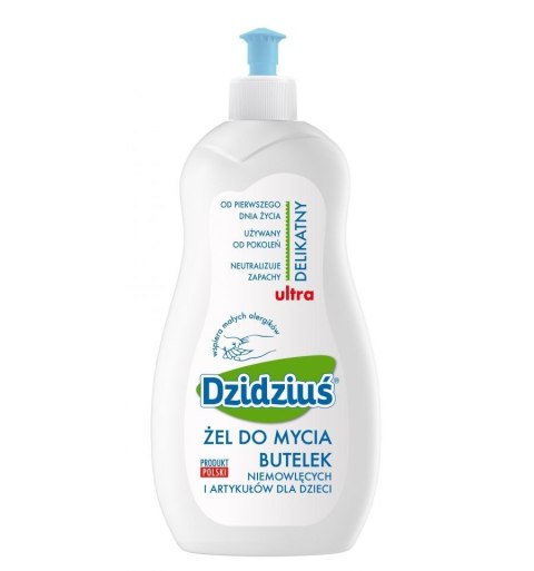 POLLENA Dzidziuś Żel do mycia butelek niemowlęcych hipoalergiczny 500ml