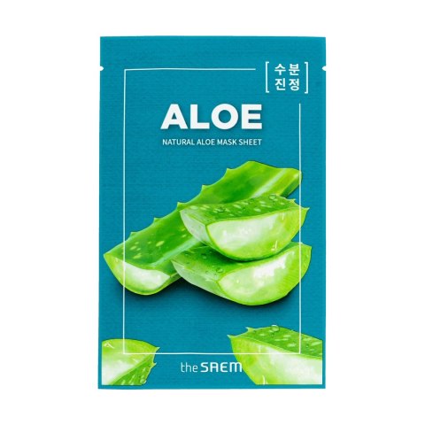 SAEM THE SAEM Natural Mask Sheet Maska na tkaninie Aloe