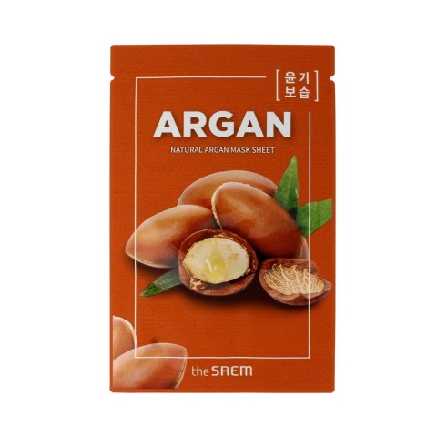 SAEM THE SAEM Natural Mask Sheet Maska na tkaninie Argan