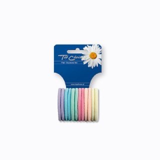 TOP CHOICE Top Choice Akcesoria do włosów Gumki "Pastel" zgrzewane (22500) 1op-12szt