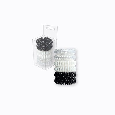 TOP CHOICE Top Choice Akcesoria do włosów Gumki Wire 1op-6szt