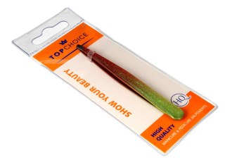 TOP CHOICE Top Choice Pęseta skośna Epoxy Glitter (75995) 1szt