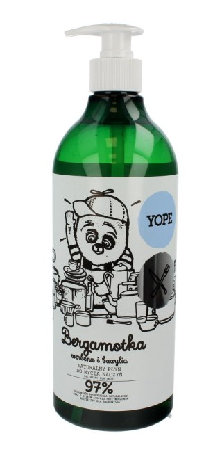 YOPE YOPE Płyn do mycia naczyń BERGAMOTKA 750ml
