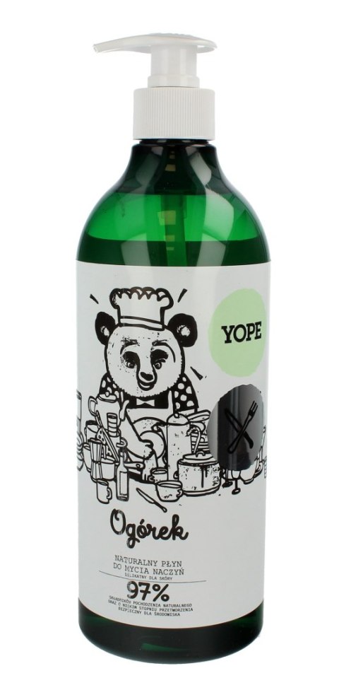 YOPE YOPE Płyn do mycia naczyń OGÓREK 750ml