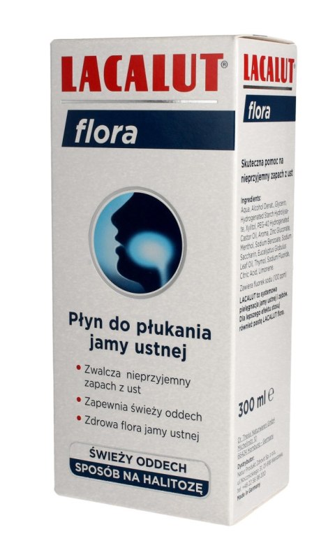 ZDROVIT LACALUT Płyn do płukania ust Flora 300 ml