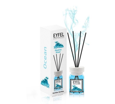 ART.ROZNE MH EYFEL Dyfuzor zapachowy z patyczkami - Ocean 120ml