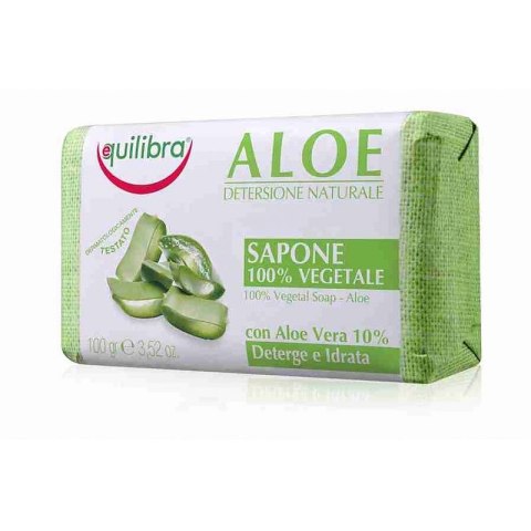 BEAUTY FORMULAS Equilibra Aloe Delikatne Mydło aloesowe w kostce 100g