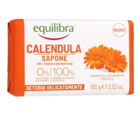 BEAUTY FORMULAS Equilibra Calendula Mydło w kostce nagietkowe 100g