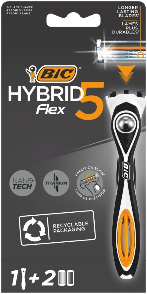 BIC BIC Maszynka do golenia Hybrid Flex 5 Blister - 1 sztuka