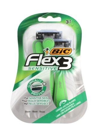 BIC Bic Maszynka do golenia Flex 3 Sensitive 1op.-3szt