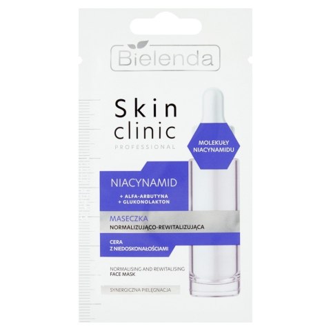 BIELENDA BIELENDA Skin Clinic Professional Niacynamid Maseczka normalizująco-rewitalizująca 8 g