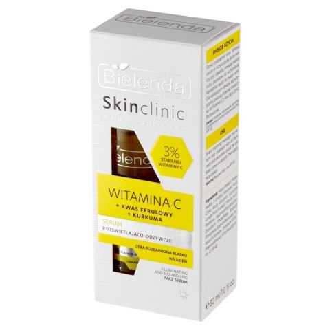 BIELENDA Bielenda Skin Clinic Professional Witamina C Serum rozświetlająco-odżywcze na dzień 30ml