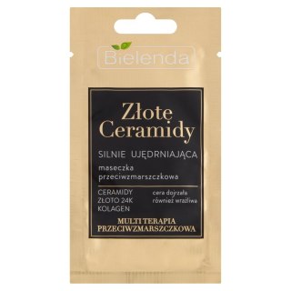 BIELENDA Bielenda Złote Ceramidy Silnie Ujędrniająca Maseczka przeciwzmarszczkowa 8g